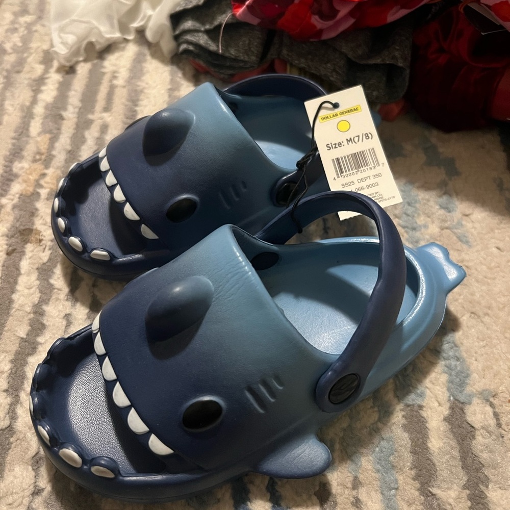 Blue Shark Kids Sandals